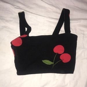 cherry crop top